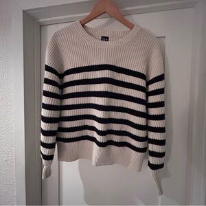 Gap Striped Crewneck Sweater